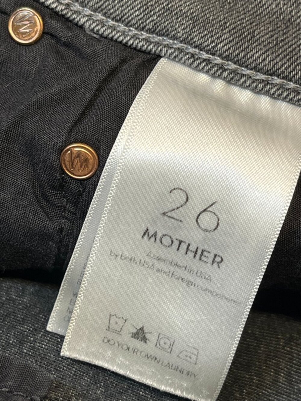 MOTHER The Swooner jean Supermoon Stripe 26 skinny leg high rise - Picture 8 of 13